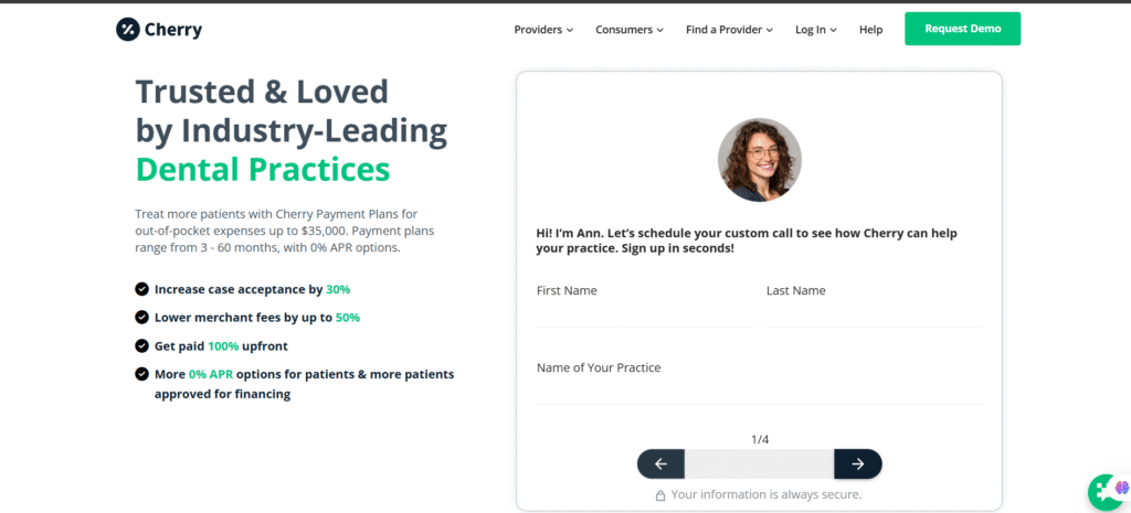 Cherry Dental Financing Plan: Your Ticket to Affordable Dental Care 2025 Screenshot 2025 05 05 194135